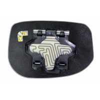 Зеркальный элемент HONDA Insight II (09-11) левый сферический с обогревом