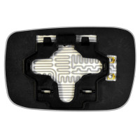 Дзеркальний елемент HONDA Legend IV (09-12) правий асферичний з обігрівом