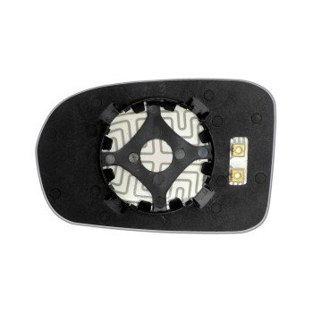 Елемент дзеркала заднього огляду HONDA Civic VII (01-06) правий асферичний з обігрівом