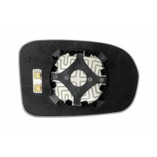 Зеркальный элемент HONDA Civic VII (01-06) левый асферический с обогревом