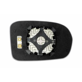 Елемент дзеркала заднього огляду HONDA Civic VII (01-06) лівий асферичний з обігрівом