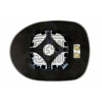 Елемент дзеркала заднього огляду HONDA Civic VIII 5D (06-11) правий сферичний з обігрівом