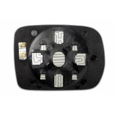 Зеркальный элемент HONDA Pilot I (03-08) левый асферический с обогревом