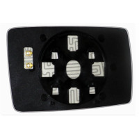 Зеркальный элемент HUMMER H3 (05-10) левый асферический с обогревом