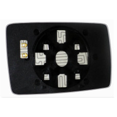 Зеркальный элемент HUMMER H3 (05-10) левый асферический с обогревом