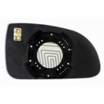 Елемент дзеркала заднього огляду HYUNDAI Accent II (03-05) лівий сферичний з обігрівом