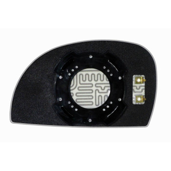 Елемент дзеркала заднього огляду HYUNDAI Accent II (05-12) правий сферичний з обігрівом