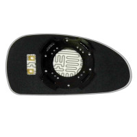 Дзеркальний елемент HYUNDAI Coupe I (96-02) лівий асферичний з обігрівом