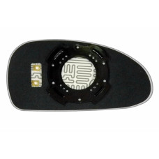 Дзеркальний елемент HYUNDAI Coupe I (96-02) лівий сферичний з обігрівом