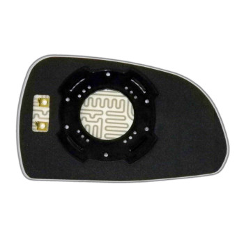 Елемент дзеркала заднього огляду HYUNDAI Matrix (01-05) лівий асферичний з обігрівом
