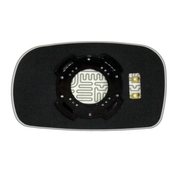 Зеркальный элемент HYUNDAI S-Coupe (91-96) правый асферический с обогревом