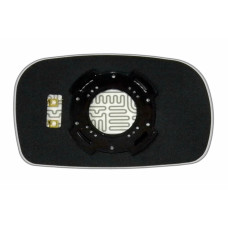 Дзеркальний елемент HYUNDAI S-Coupe (91-96) лівий сферичний з обігрівом