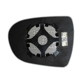 Зеркальный элемент HYUNDAI i40 (11- ) правый асферический с обогревом