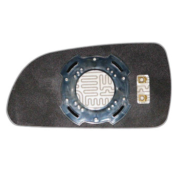 Елемент дзеркала заднього огляду HYUNDAI Sonata V NF (04-10) правий асферичний з обігрівом