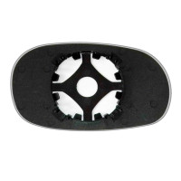 Дзеркальний елемент HYUNDAI Sonata II (94-96) лівий асферичний