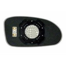 Зеркальный элемент HYUNDAI Sonata III (96-98) левый сферический с обогревом