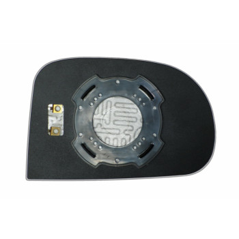 Елемент дзеркала заднього огляду HYUNDAI Atos (98-11) лівий сферичний з обігрівом