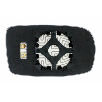 Елемент дзеркала заднього огляду HYUNDAI Genesis Coupe (12- ) лівий сферичний з обігрівом