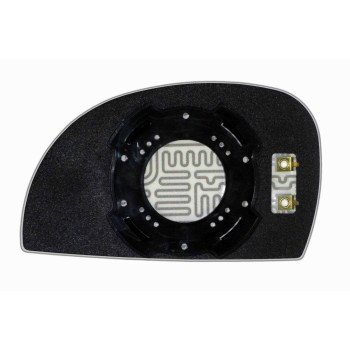 Зеркальный элемент HYUNDAI Accent II (05-12) правый асферический с обогревом