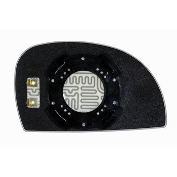 Елемент дзеркала заднього огляду HYUNDAI Accent II (05-12) лівий сферичний з обігрівом