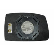 Зеркальный элемент HYUNDAI Coupe II (07-09) левый сферический с обогревом