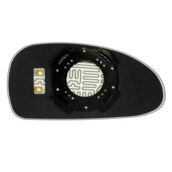 Елемент дзеркала заднього огляду HYUNDAI Coupe I (96-02) лівий асферичний з обігрівом Елемент дзеркала заднього огляду HYUNDAI Coupe I (96-02) лівий асферичний з обігрівом