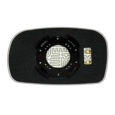 Дзеркальний елемент HYUNDAI S-Coupe (91-96) правий асферичний з обігрівом