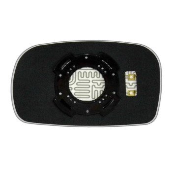 Зеркальный элемент HYUNDAI S-Coupe (91-96) правый асферический с обогревом