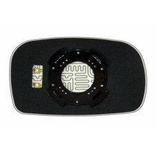 Дзеркальний елемент HYUNDAI S-Coupe (91-96) лівий сферичний з обігрівом