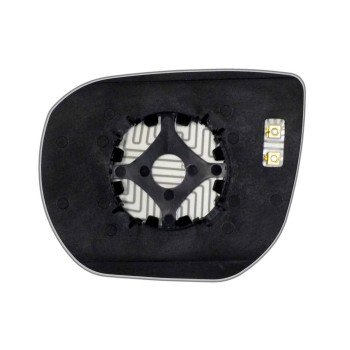 Зеркальный элемент HYUNDAI Santa FE III (12- ) правый асферический с обогревом