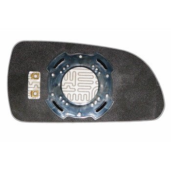 Елемент дзеркала заднього огляду HYUNDAI Sonata V NF (04-10) лівий асферичний з обігрівом