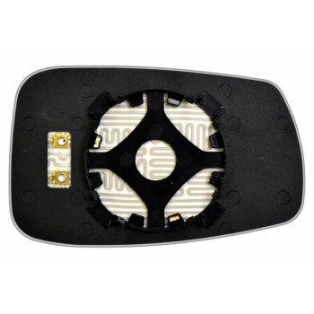 Елемент дзеркала заднього огляду HYUNDAI Sonata VI (10-14) лівий сферичний з обігрівом