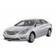 Лобовые, ветровые, боковые, зеркала, стекла, элементы, вкладыши для HYUNDAI Sonata VI YF (10- )