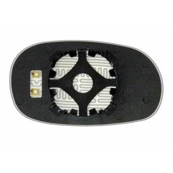 Зеркальный элемент HYUNDAI Sonata II (94-96) левый сферический с обогревом