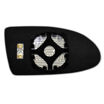 Зеркальный элемент HYUNDAI Verna III (06-09) левый асферический с обогревом