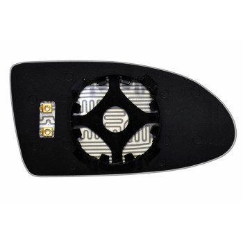 Зеркальный элемент HYUNDAI Verna III (06-09) левый сферический с обогревом