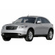 Лобовые, ветровые, боковые, зеркала, стекла, элементы, вкладыши для INFINITI FX 35 (03-08)