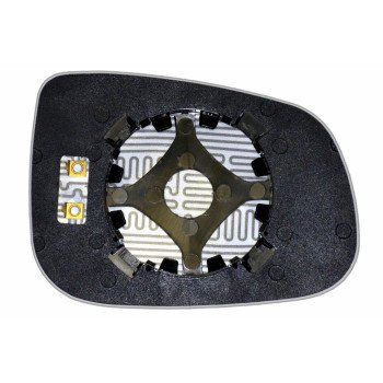 Елемент дзеркала заднього огляду JAGUAR X-Type (09- ) лівий асферичний з обігрівом