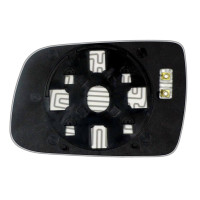 Дзеркальний елемент JEEP Grand Cherokee I (96-99) правий асферичний з обігрівом