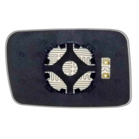 Зеркальный элемент JEEP Commander (05-10) правый асферический с обогревом