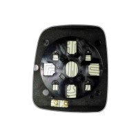 Дзеркальний елемент JEEP Wrangler III (03-06) правий асферичний з обігрівом