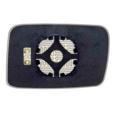 Дзеркальний елемент JEEP Commander (05-10) лівий асферичний з обігрівом