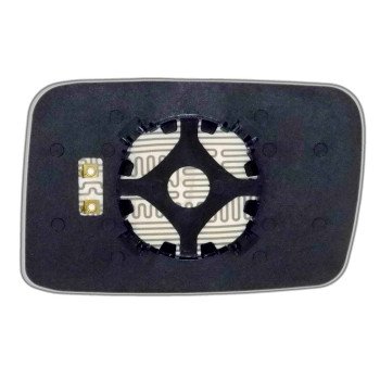 Зеркальный элемент JEEP Commander (05-10) левый асферический с обогревом