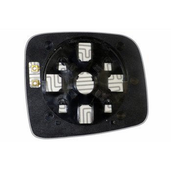 Елемент дзеркала заднього огляду JEEP Liberty I (01-07) лівий сферичний з обігрівом