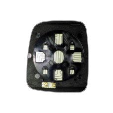 Дзеркальний елемент JEEP Wrangler III (03-06) правий асферичний з обігрівом