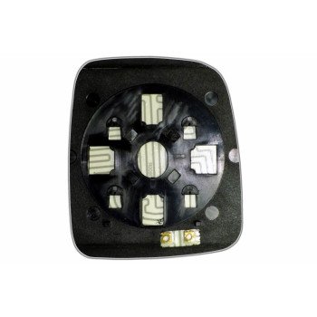 Зеркальный элемент JEEP Wrangler III (03-06) левый сферический с обогревом