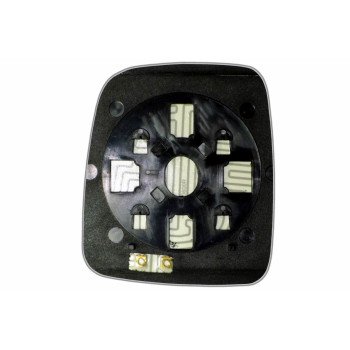 Зеркальный элемент JEEP Wrangler III (03-06) правый сферический с обогревом