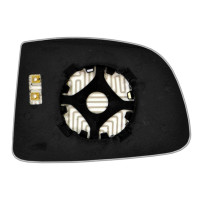 Дзеркальний елемент KIA Carens III (06-12) лівий асферичний з обігрівом