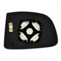 Дзеркальний елемент KIA Carens III (06-12) лівий сферичний з обігрівом