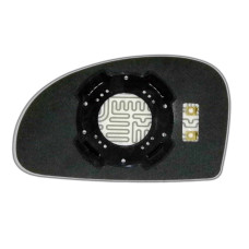 Дзеркальний елемент KIA Cerato I (04-08) правий асферичний з обігрівом